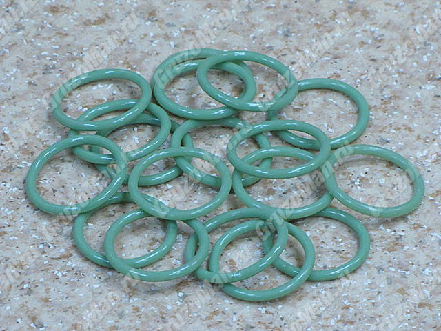 Кольцо 025-031-36 зеленый силикон